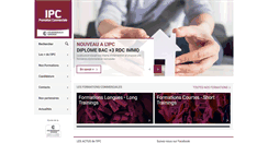Desktop Screenshot of ipc-bordeaux.com
